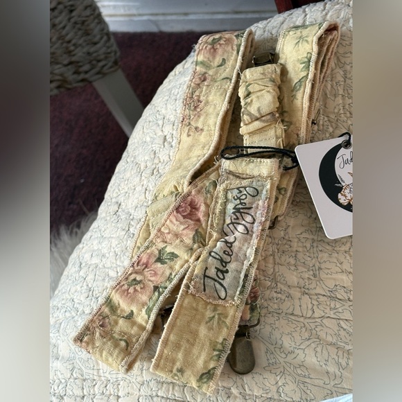 Jaded Gypsy quilted suspenders - Picture 3 of 3